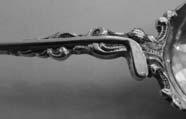 Victorian silver Fiddle pattern teaspoon, London