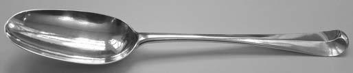 Silver jam spoon with Celtic terminal