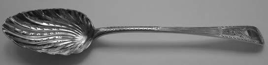 George III silver Old English pattern tablespoon,