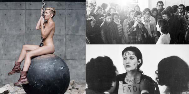 Performance Art Miley Cyrus - Lady Gaga What do you