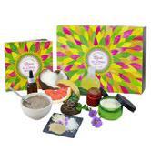 .. Immerse yourself in an enchanted beauty garden with this box of sensory and natural face care.