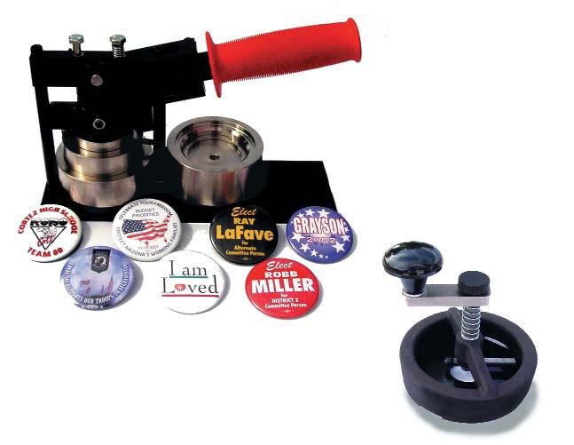 The Model 225 Home-based Business Starter Kit Includes The Model 225 button-making machine.