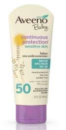 97 Aveeno Baby Continuous Protection Zinc