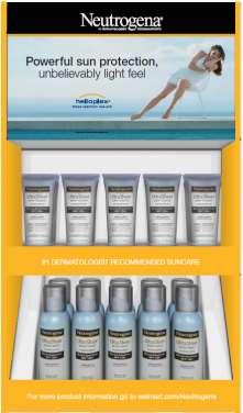 Place Neutrogena Ultra Sheer Sidekick Stores will receive this SDK by