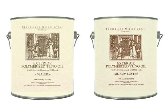Exterior Staining Exterior Polymerized Tung Oil Sealer & Medium Lustre Marine Spar Varnish We recommend Benjamin Moore and Cabot exterior oil-based semi-transparent pigmented stains for