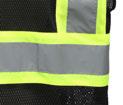color vest: stand out from the crowd enhanced visibility multi-color vest
