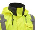 insulation / polyester quilted lining Closure: Zip Closure with Snap Storm Flap Pockets: 1
