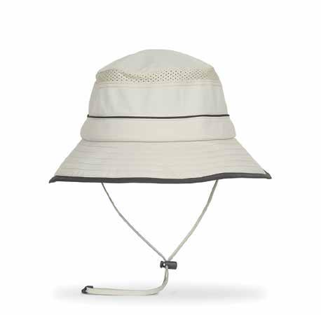 (mesh not rated) 7cm Wide Brim Strategic Crown Ventilation Floats in Water Cruiser Hat, Cream Cream Sand SOLAR BUCKET S2A03070 M, L 2.2 oz / 62.4 g 100% Nylon RRP $43.