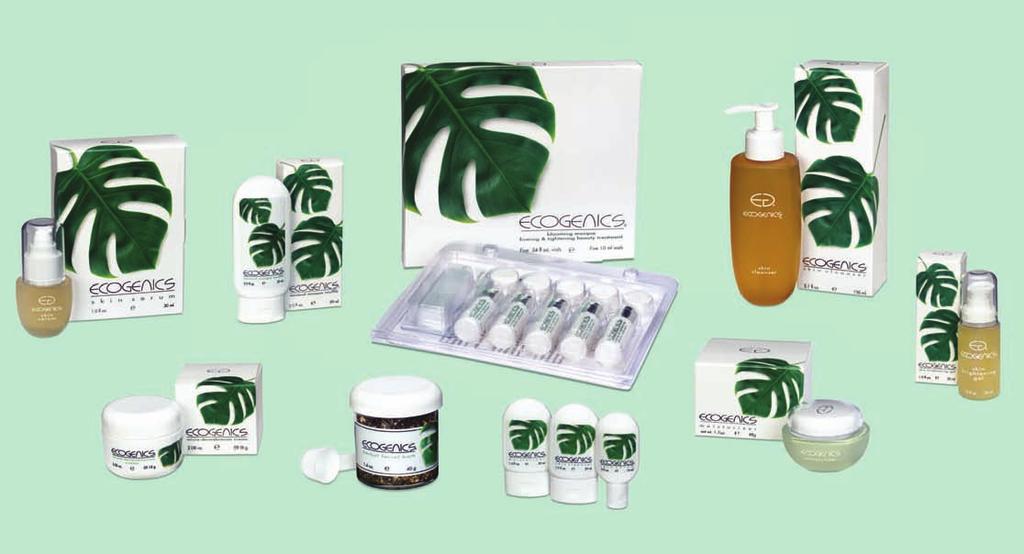 EcoGenics Green-Active Skin Care Solution Product Summary Plant derived simple Skin Care Solutions that bring a beautiful new life for your skin.