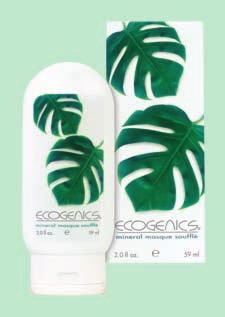 Eco 3 in 1 Mineral Masque Soufflé Tighten + Brighten + Lighten. Deep cleanses and re-tightens skin surface.