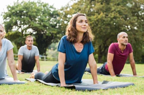 Outdoor Entertainment Area Get into the zone with yoga and pilates sessions to get you ready and energised for your day ahead.