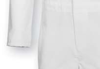 250 g/m 2 Sizes XSn-XXXLn, Sl-XXLl 5 BP Unisex coat 673 60% cotton/40% polyester WHITE