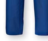 pocket, back yoke, movement pleats in back ROYAL BLUE 4 BP Unisex work trousers 680 fastening
