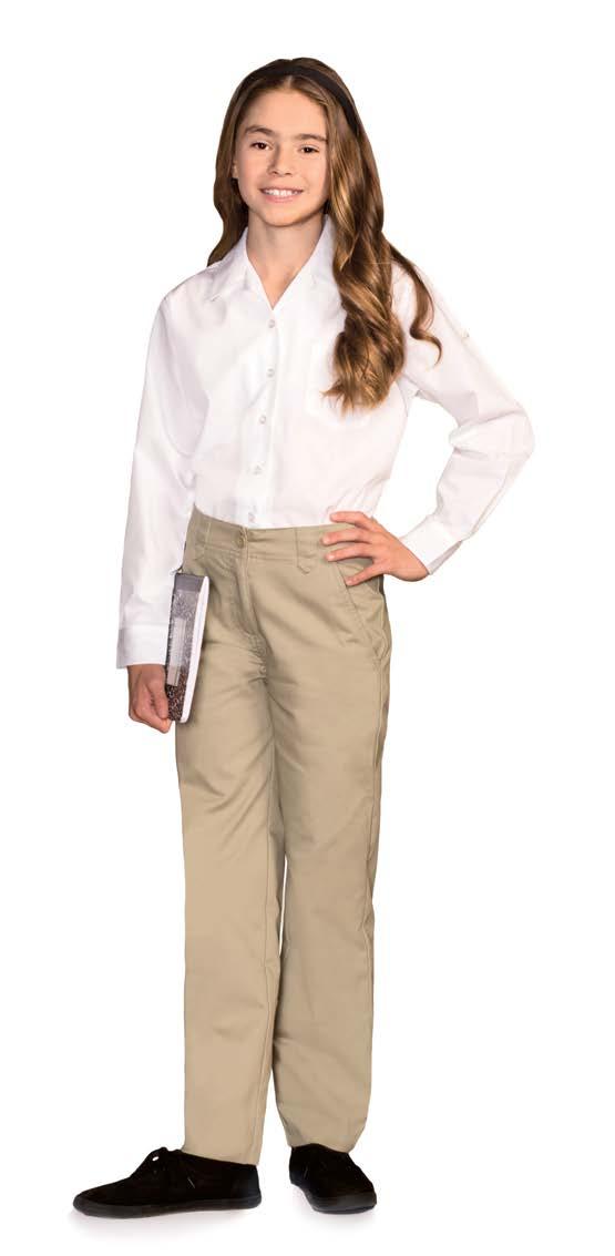 modern classic capri This hip and chic capri pants is a favorite in our school uniform line. It is detailed with two basic pockets. a must have pair These pants were made for style and comfort.