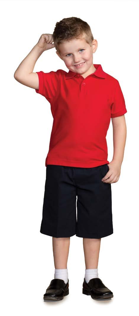 BOYS AND GIRLS BOYS AND GIRLS number one best selling polo A best seller item! Detailed with rib knit collar, cuffs, and side vents. another best selling polo Another best selling item!