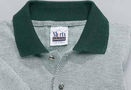 CONTRASTING COLLAR, PLACKET