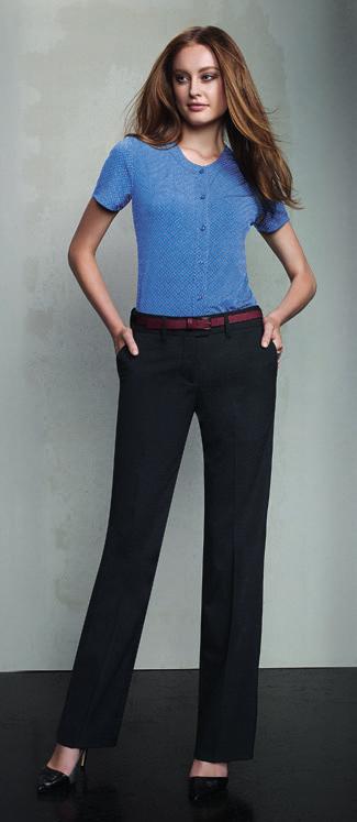 semi-fitted stretch knit design Round neck top with button front 95% Polyester 5% Elastane, diamond