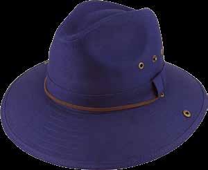 21574 Canvas Safari Hat with Chin