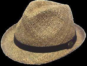 The trilby is described as having a shorter, narrower brim, which is angled down to the front and slightly turned up