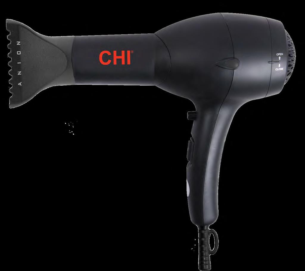 CERAMIC HAIR DRYERS Model: CA2143 Black Matte CHI STYLE SERIES CERAMIC HAIR DRYER CHI Style Series Ceramic Dryer is a