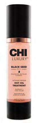 CHI LUXURY BLACK SEED OIL REJUVENATE, REVITALIZE & FORTIFY CHI LUXURY BLACK SEED OIL DRY SHAMPOO Revive limp, lifeless hair by instantly absorbing excess oil and impurities that weigh hair down.