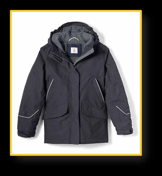 Fleece Jacket Big Kid 430912 ages 8-13 - 18 Little Kid 430911 ages 4-7 - 18 Double-sided fleece holds out chills Improved fabric reduces pilling Full-zip front Two zip pockets Squall Parka Big Kid