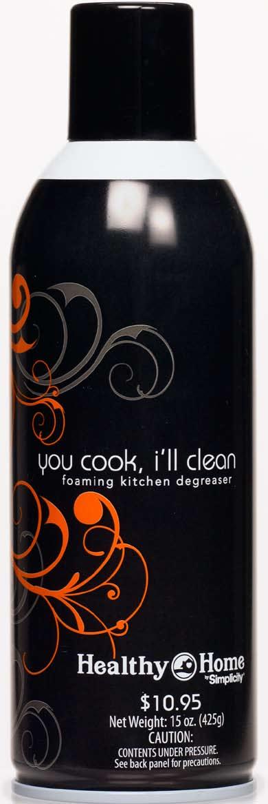 you cook, i ll clean foaming kitchen degreaser 15 fl. oz. HHMC $10.