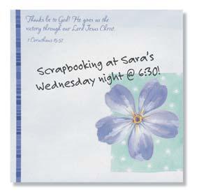 Convenient and compact, these attractive lined notepads are inscribed with Scripture and