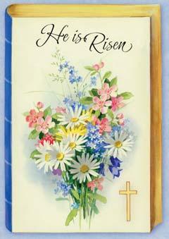 Featuring elegant foil lettering and KJV Scripture verses, these eyecatching cards are sure to brighten anybody s Eas ter. Three each of four designs. RR194790......................................$2.