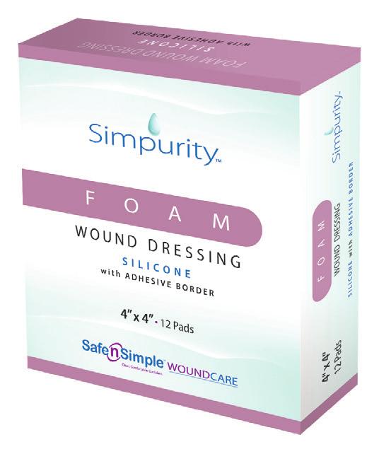 These dressings help maintain a moist wound healing environment with no irritation upon removal, minimizes trauma to the wound and reduces pain during dressing changes.