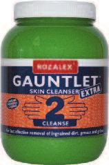 75 Gauntlet Red A water-based blend of nonionic surfactants, soap and refined petroleum solvent.