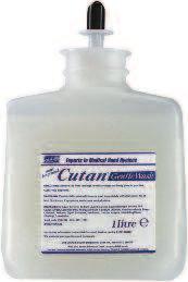 Cutan Foaming Soap Mild foaming soap, ph neutral to lessen the impact on skin, making it ideal for frequent use.
