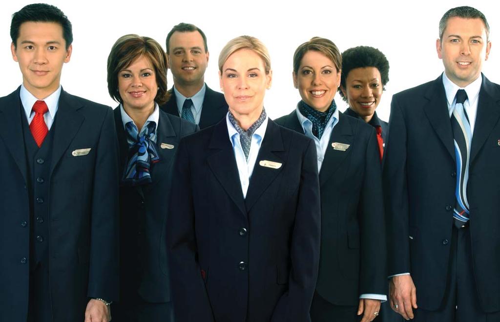 4 Full Uniform Policy Full uniform must be worn in airport terminals, at all times when in public view, and onboard aircraft during: Boarding Safety Demonstrations Taxi Takeoff Landing Deplaning