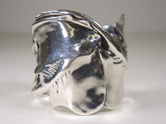 CLIFTON NICHOLSON Sterling Stingray Cuff Sold in one day for $699.