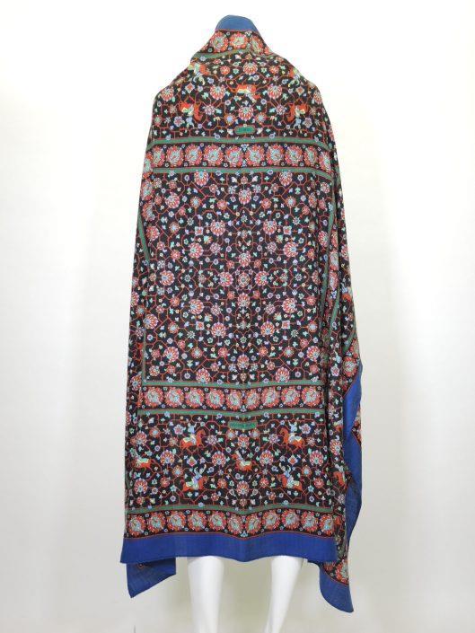 HERMÈS Tabriz Printed Cashmere/Silk Shawl Retailed for $1,100, sold in one day for $499.