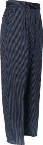 55% Polyester, 45% Wool Machine washable 28" - 50" waist in leg lengths S-29.5", R-31.