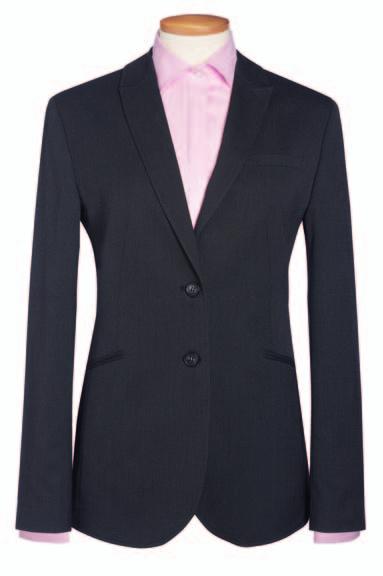 WOMEN S ECLIPSE SUMMARY ARIEL Slim Fit Jacket Black 1 button jacket, centre vent. CORDELIA Tailored Fit Jacket Charcoal Pin Dot 2 button jacket, centre vent.