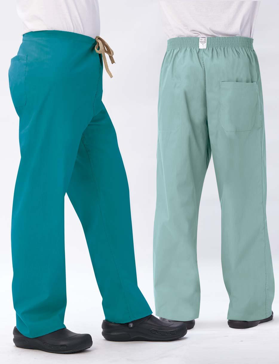 UNISEX REVERSIBLE SCRUBS & PANTS 7716 7832 Polyester / Cotton See Style Guide Page 49 REVERSIBLE 6690 BLUEBERRY BURGUNDY Unisex Reversible Drawcord Scrub Pants Reversible Right back