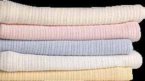 1000-1800 gram Colors: White Pink Beige Blue Green Thermal Blanket - Cellular Weave 100%