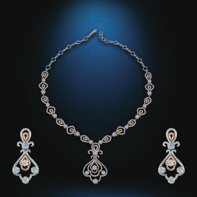 Floral Expressions iran Jewels (India), the domestic jewellery business arm of Kiran Gems, K presents its