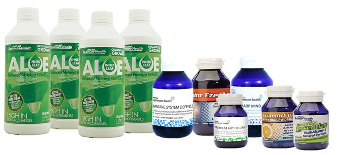 Optimum Health Daily Essentials Immune System Defence OptiW8 Cleanse & Revive Organic Herbal Tea Blend (2