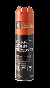 SPILLS AND STAINS SPILLS AND STAINS DEALING WITH SPILLS AND STAINS Cavalier Bremworth is not aware of a carpet that is completely stain-proof.