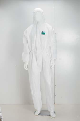 WORK WEAR > Disposable Coverall DISPOSABLE COVERALL 40gsm Non-woven material.