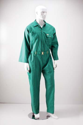 Full sleeves coverall with 2 chest pocket, 1 pen