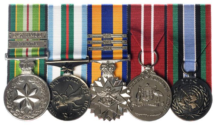 6E 2 Figure 6E 1 Total length of both full size riband and medals 9.