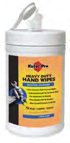 2 Heavy Duty Hand Wipes Ready-to-use, pre-moistened hand wipes offer effective cleaning for tough soils.