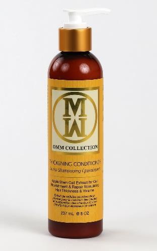 Thickening Conditioner Healing indigenous natural oils provide deep moisture and slow the cell aging process.