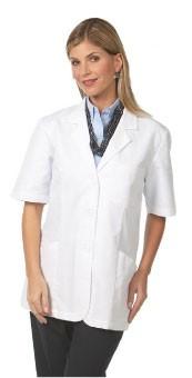 Women Budget Lab Coat LCHA4A-full sleeves LCHA4B-short sleeves LCHA4C- sleeveless This woman's lab coat is 33"