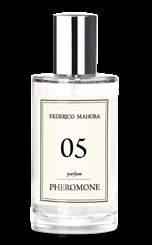 Pheromones are odourless substances that, when added to PERFUME, enhance their effects. They are your secret weapon, boosting your confidence and sex-appeal.