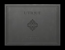 UTIQUE 47 UTIQUE Perfumes are not only available in smaller, handy 15 ml bottles but also as elegant sets. Compelling scents in a new setting.